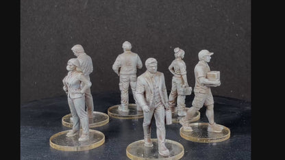 Western Civilians - Working Folks – 28mm
