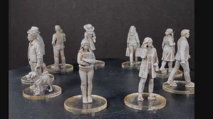 Western Civilians - Men and Women – 28mm