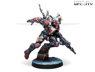 Infinity (#721) Combined Army: Rasyat Diplomatic Division (Boarding Shotgun) (1)