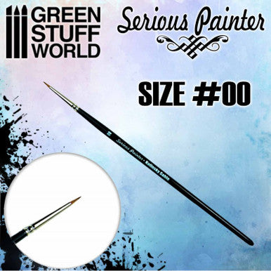 Serious Painter Kolinsky Sable Brush - Size 00