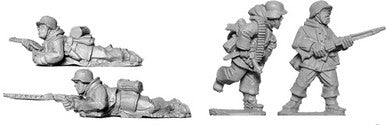 Late War German MG42 team (Winter)