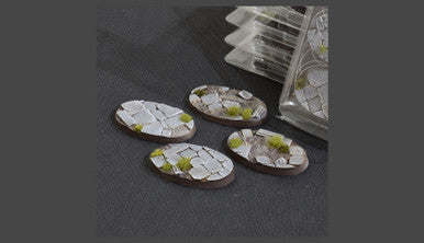 Battle Ready Bases: Temple Bases Oval 60mm (x4)