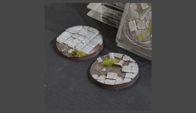 Battle Ready Bases: Temple Bases Round 60mm (x2)