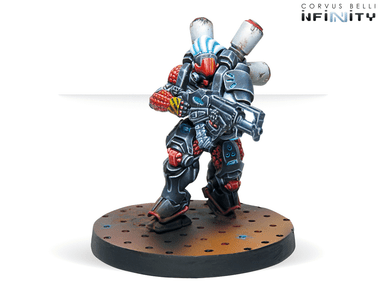 Infinity (#717) Nomads Tunguska Jurisdictional Command (Nomads Sectorial Starter Box)