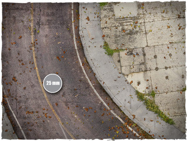 Game mat - Walking Dead Town tiles - Mousepad