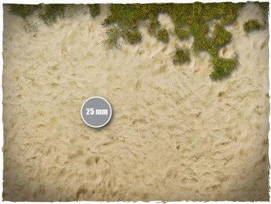 Game mat - Beach - Cloth, 4x6