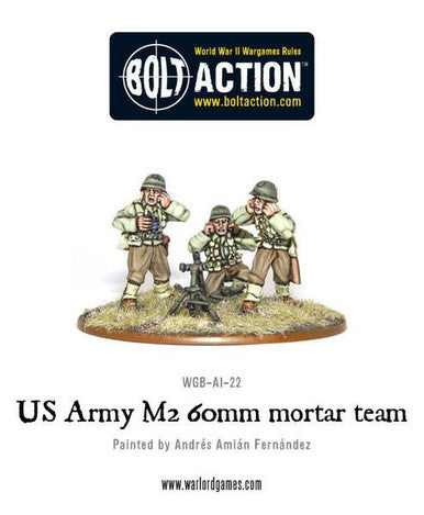 Bolt Action: US Army 60mm mortar team