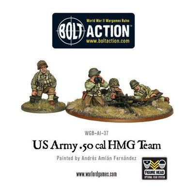 Bolt Action: US Army 50 Cal HMG Team