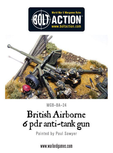 Bolt Action: British Airborne 6 Pounder ATG & Crew
