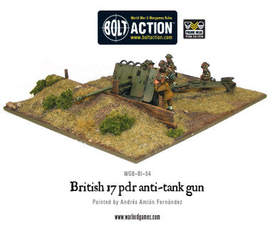 Bolt Action: British Army 17 pdr Anti-tank Gun