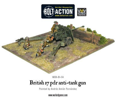 Bolt Action: British Army 17 pdr Anti-tank Gun
