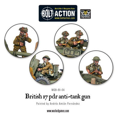 Bolt Action: British Army 17 pdr Anti-tank Gun