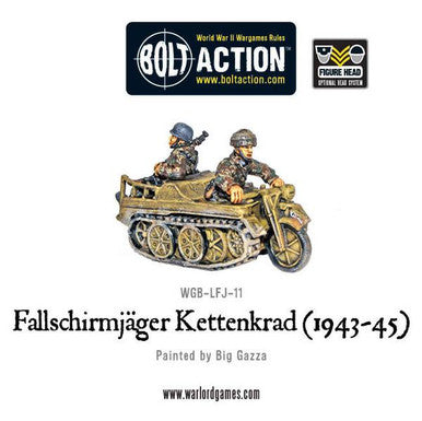 Bolt Action: Fallschirmjager Kettenkrad 1943-45