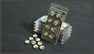 Battle Ready Bases: Winter Round Lip 30mm (x8)