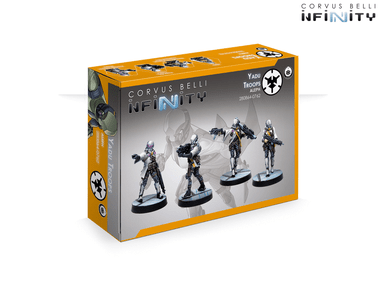 Infinity (#762) ALEPH: Yadu Troops (4)