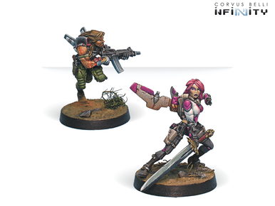 Infinity (#131) Mercenaries Yuan Yuan (Rifle, Chain Rifle) (2)