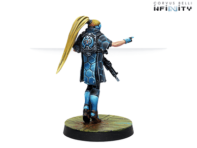 Infinity (#763) PanOceania: Zulu-Cobra, Special Recon and Intervention Team (Hacker) (1)